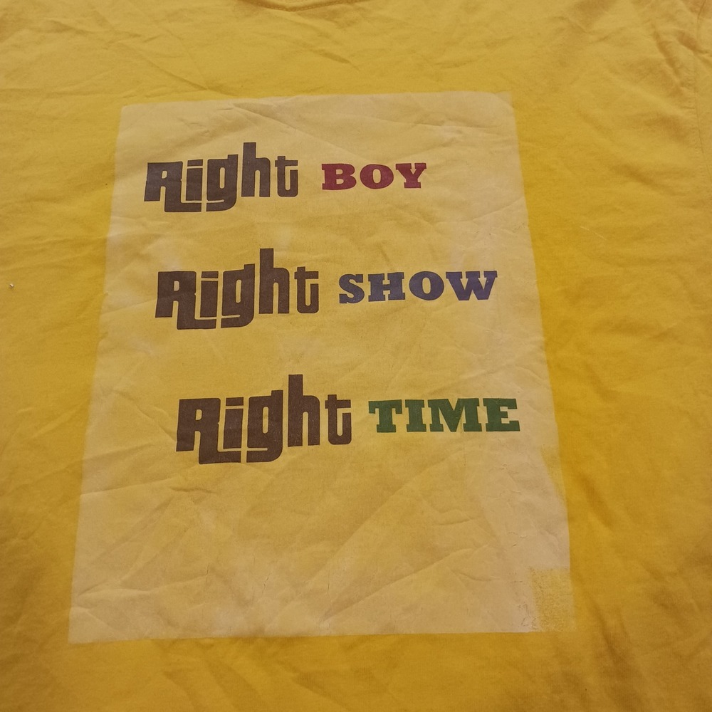 Vintage 2004 The Price Is Right Shirt Mens Large Yellow TV Game Show Promo Tee - Picture 3 of 7